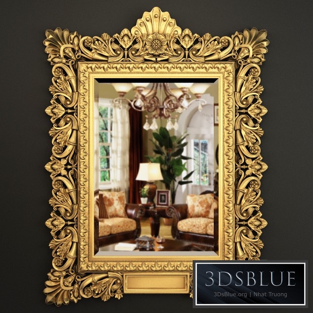 Richly Carved And Gilf Frame