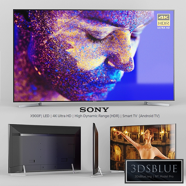 Sony X900F LED | 4K Ultra HD | HDR | Smart TV (Android TV)