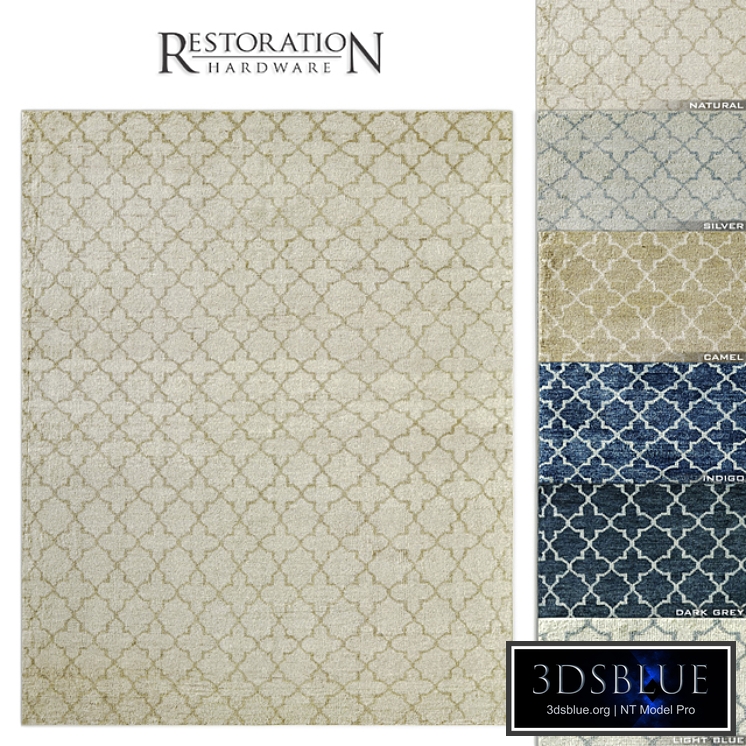 RH Trevo Moroccan Rug