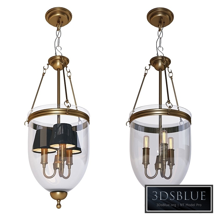 Suspended chandelier - Lantern Cameron S from Eichholtz factory