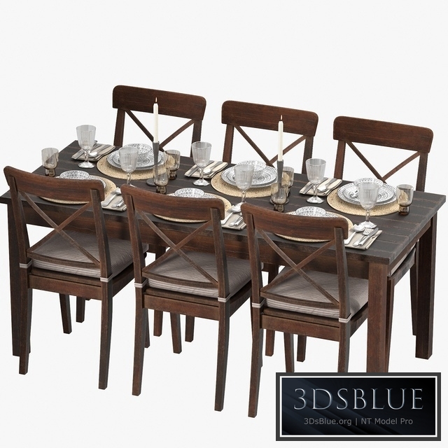 Serving-Table + chair