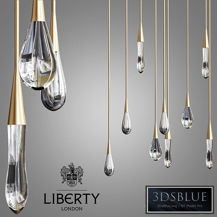 Chandelier The Pour par Design Haus Liberty