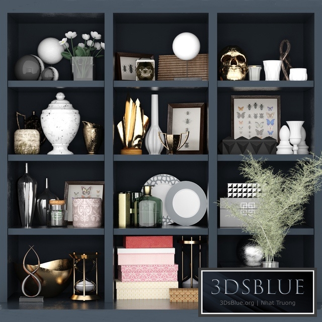 Wardrobe with decor 8