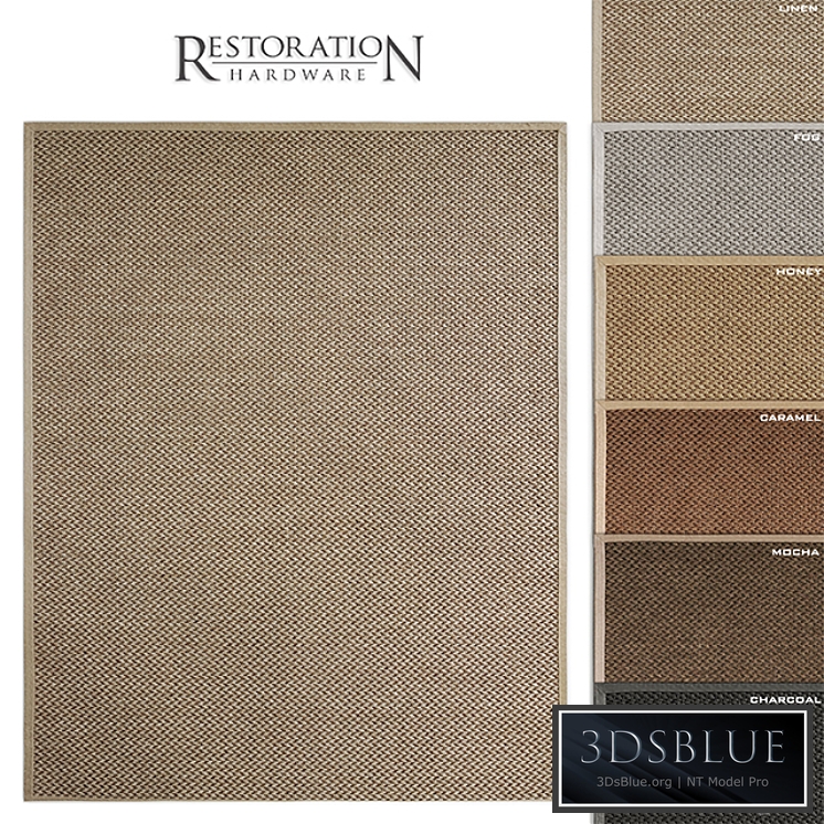 Belgian Double Weave Sisal Rug RH