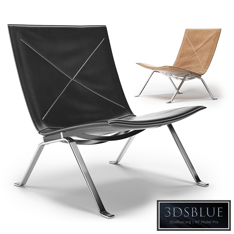 Armchair Fritz Hansen PK22 chair