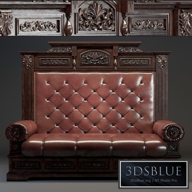 Antique sofa 19-20 century.