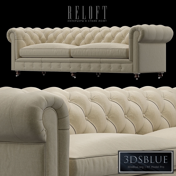 SOFA Chesterfield Kingston 56860561 BLSA