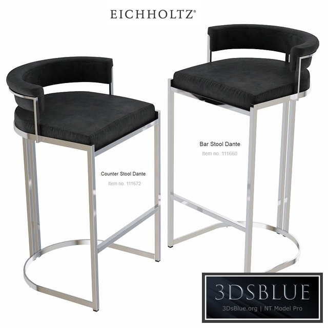 EICHHOLTZ Counter & Bar Stool Dante 111672 111660