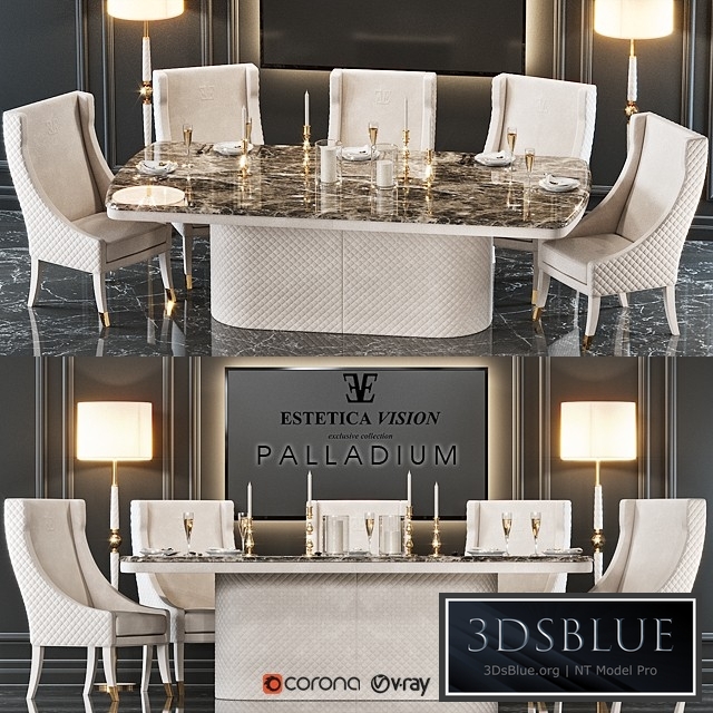 Table + chair Palladium