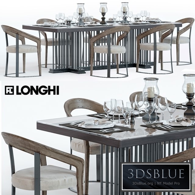 Longhi- table and chair - EXTRAS