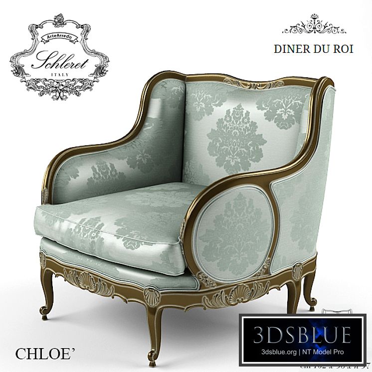 ARTEARREDO Diner du Roi CHLOE armchaig