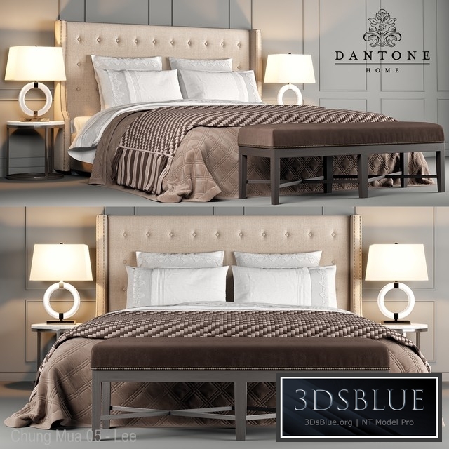 Dantone Home Bed Jarrow Buttons