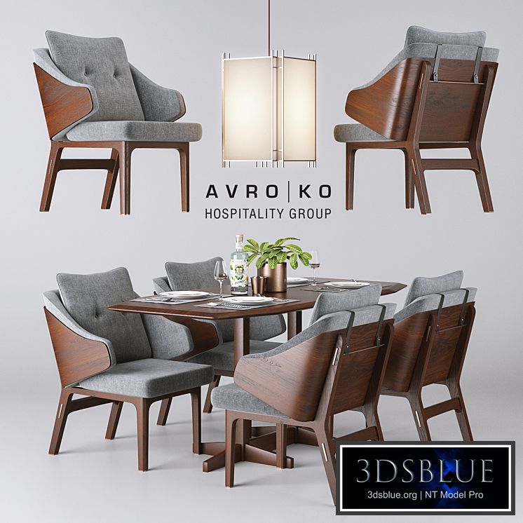 Single Thread Table And Chair - AvroKo