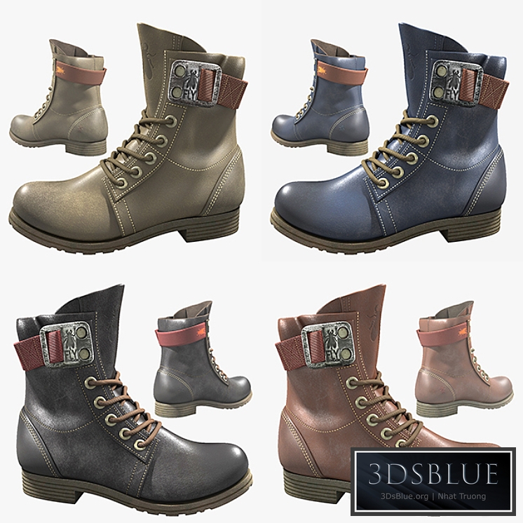 Fly London Stay Rug Women&#39;s Biker Boots