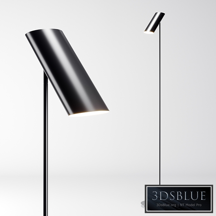 FARO LINK Black floor lamp
