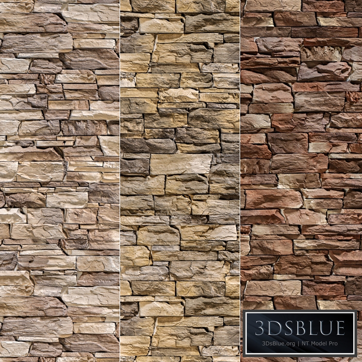 Stone Walls set 4