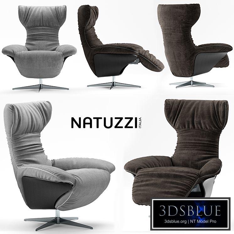 Armchair natuzzi ilia