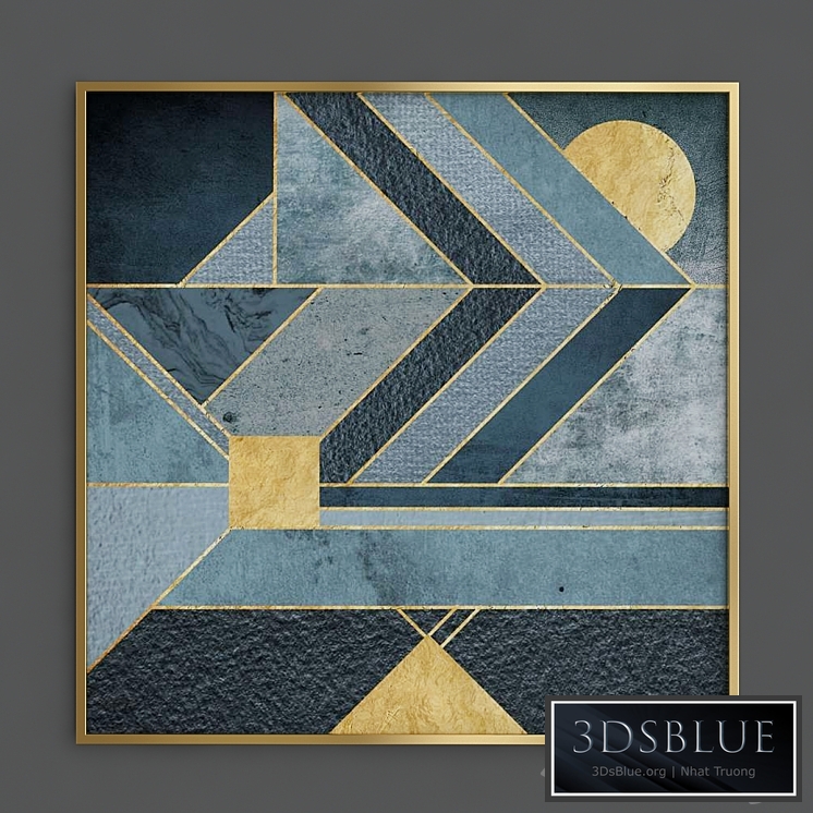 Nordic geometric wall art