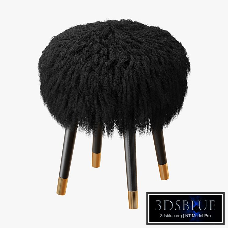 Mongolian lamb stool