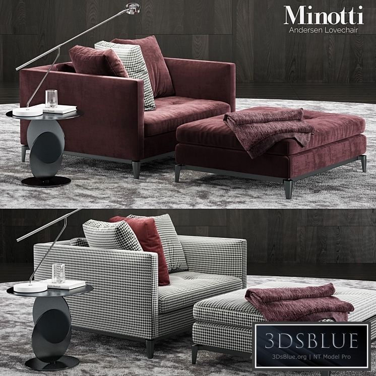 Minotti Andersen Lovechair 2