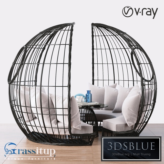 Bamboo Daybed - Grassitup