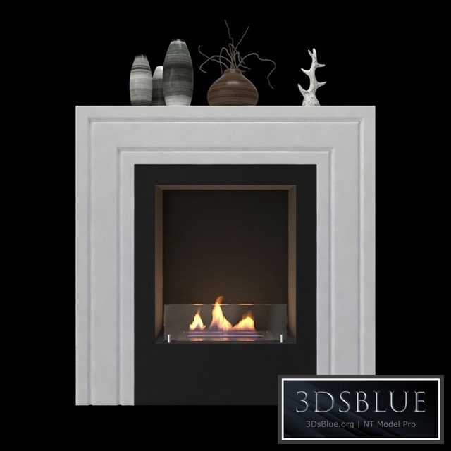 Animated bio fireplace Kristine