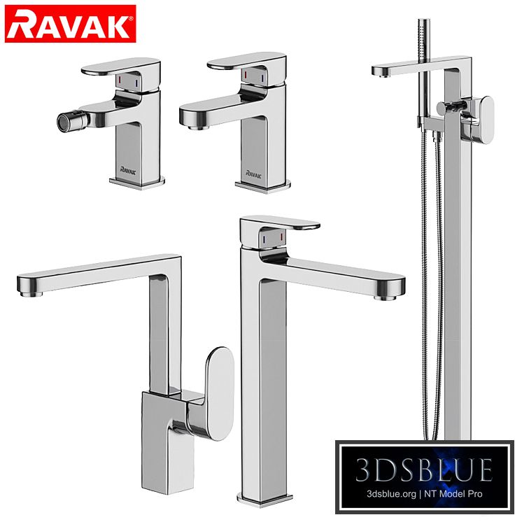 A set of mixers Ravak Chrome set 09