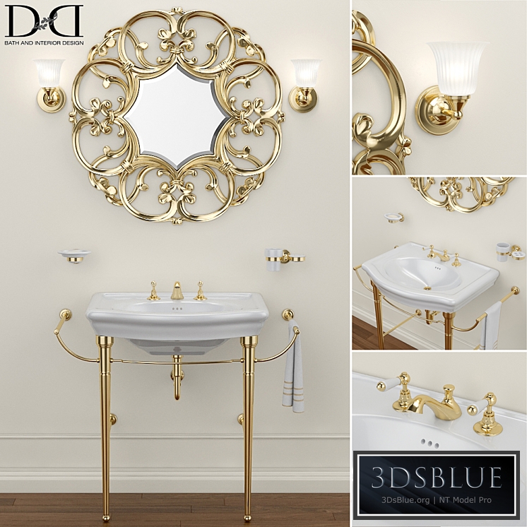 NEW ETOILE Sink and AMELIE mirror Devon Devon