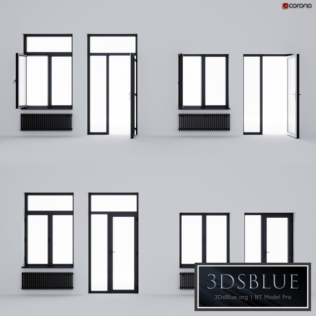 Aluminum window and balcony door ALUMIL