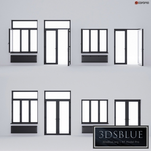 Aluminum window and balcony door ALUMIL