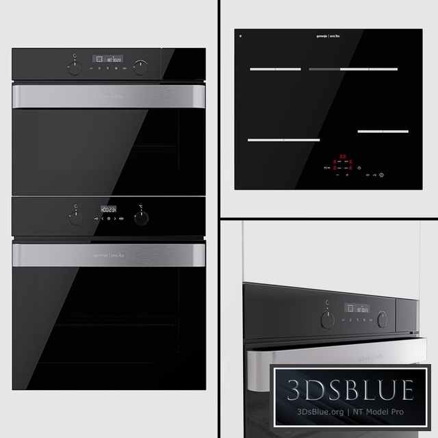 Gorenje - oven BO617ORAB, compact oven BCS547ORAB and hob ECT693ORAB