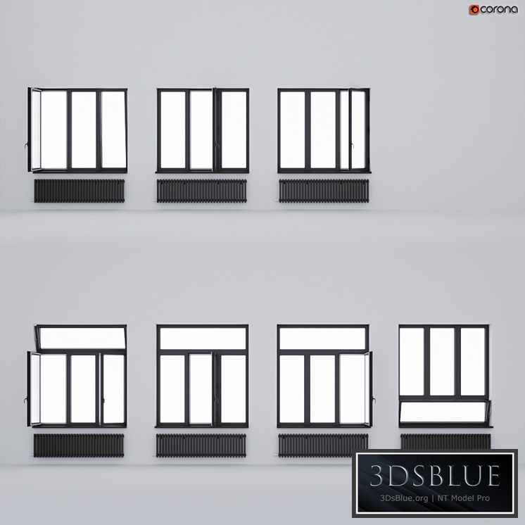 Aluminum windows ALUMIL