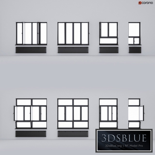 Aluminum windows ALUMIL