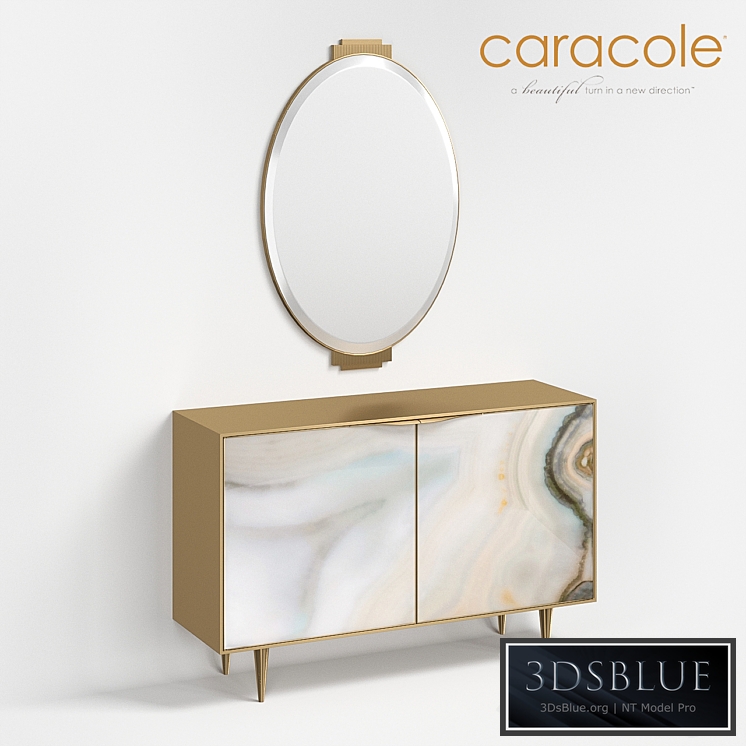 Chest Extrav-Agate and Mirror Self Portrait Saracole