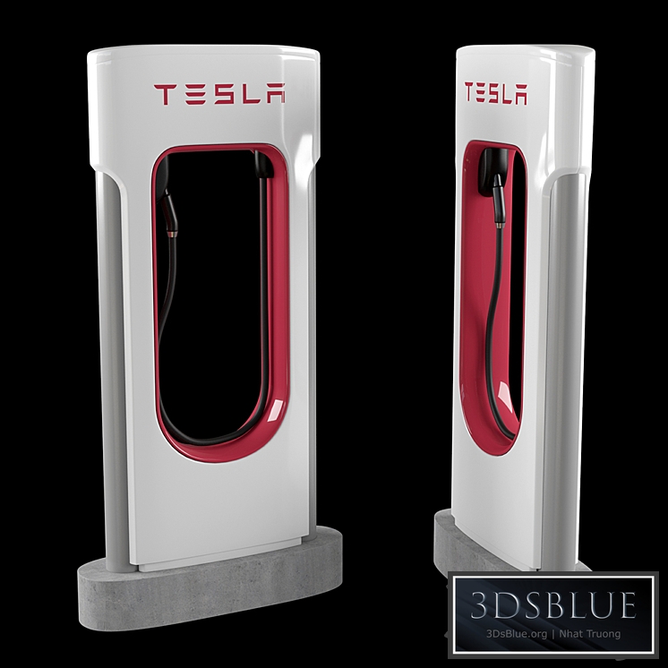 Tesla charge station