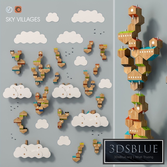 Sky Villages set 17