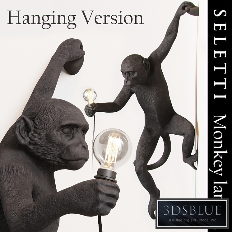 The Monkey Lamp Hanging Version