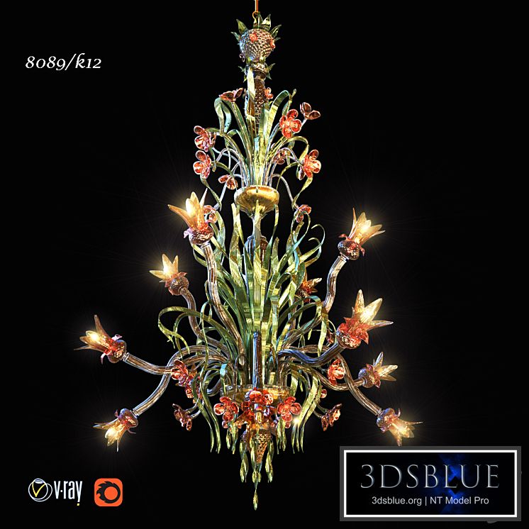 chandelier DeMajo 8089K12
