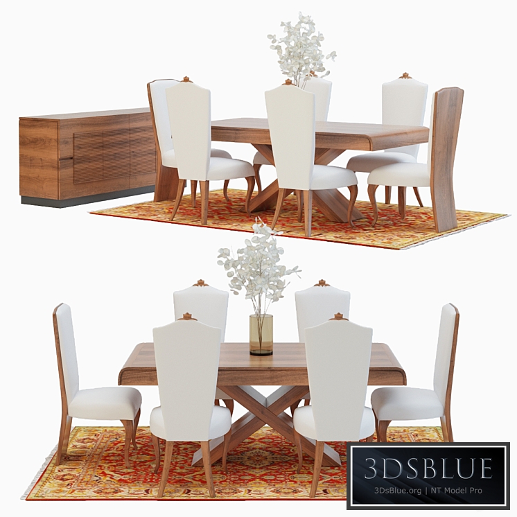 Christopher Guy Dining Table Set 2