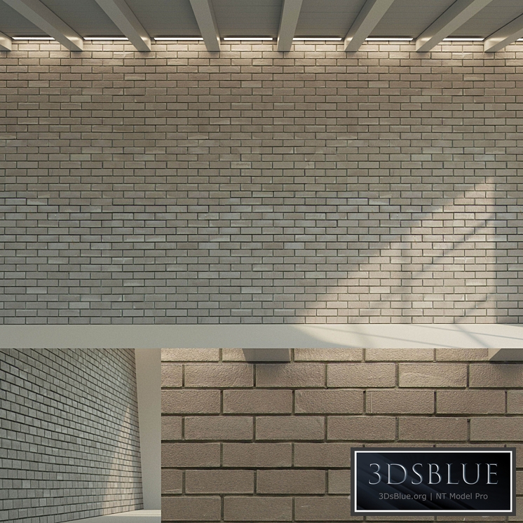 Brick wall (dark brick)