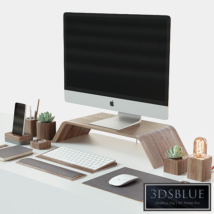 Set for desktop iMac & Grovemade