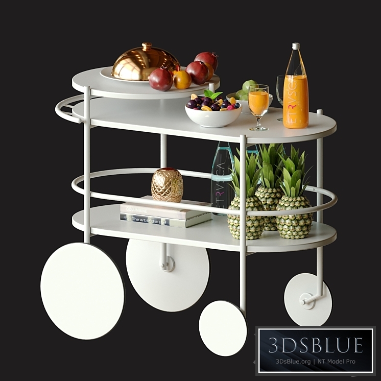 Hotel breakfast in bed