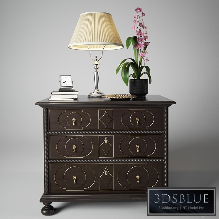 Baker 9809 Glebe Bedside Chest