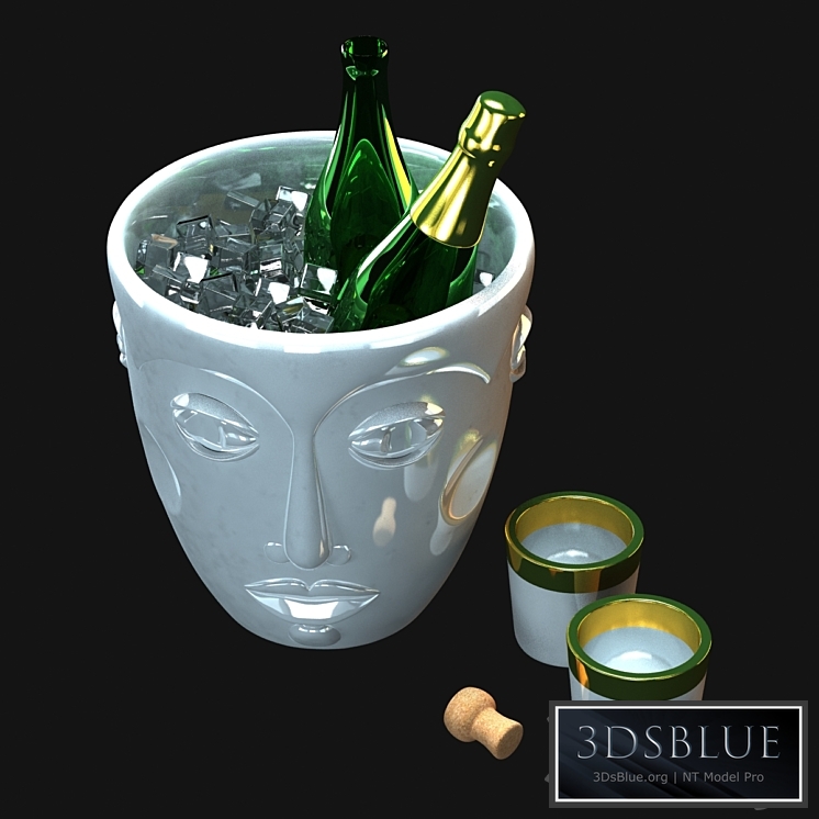 Faces- Champagne coolers by Sieger