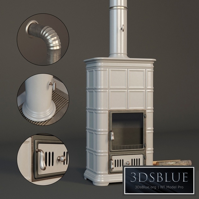 Tiled stove