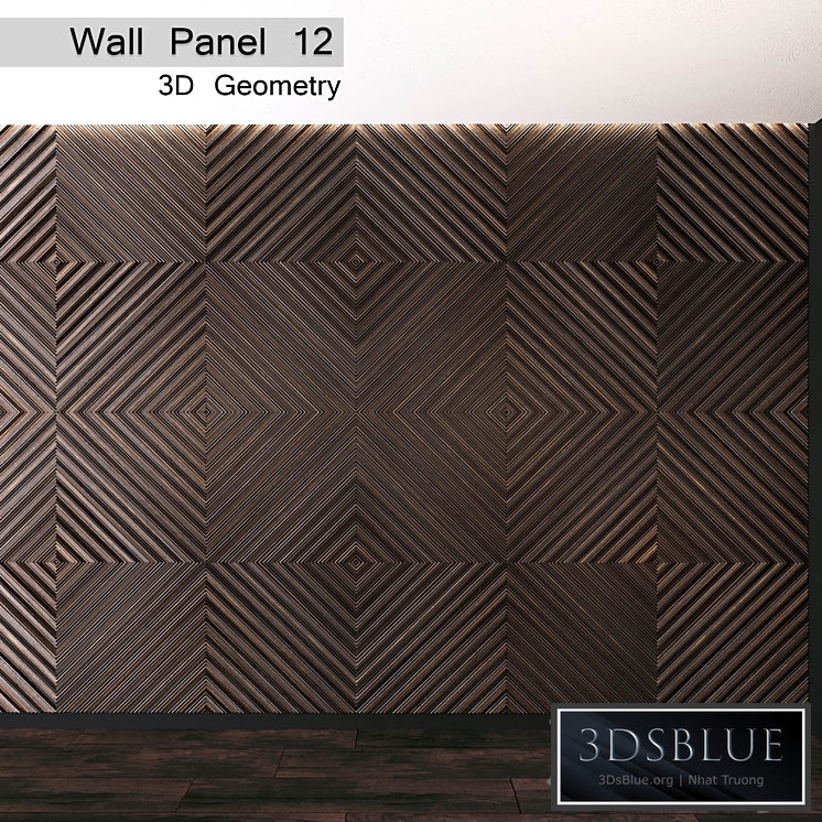 Wall Panel 12. 3D Geometry