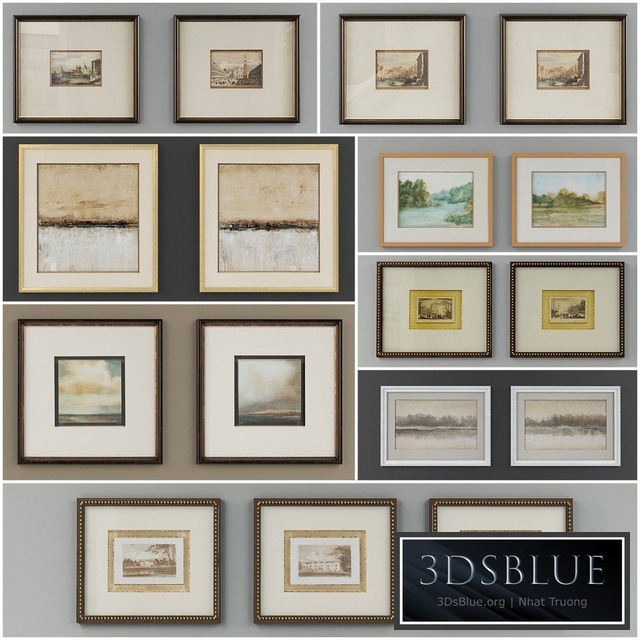 Collection of contemporary paintings John-Richard collection - 7