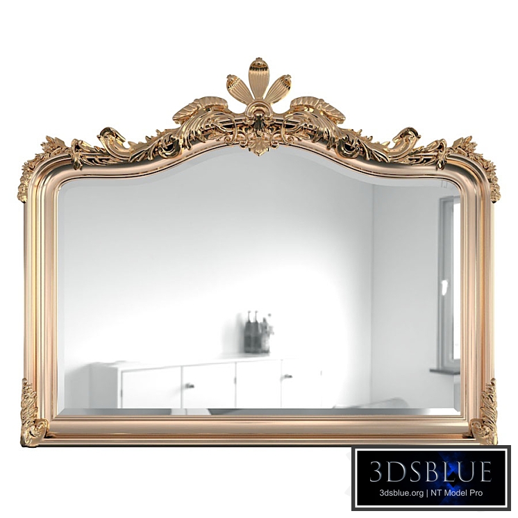 Solerno Gold Mirror