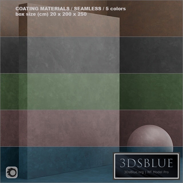 Material (seamless) - coating, plaster set 32