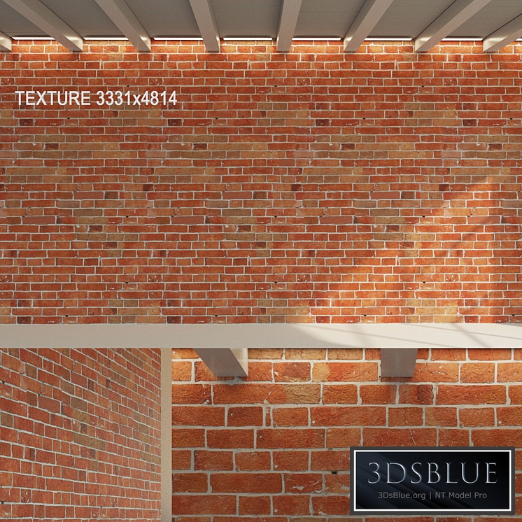 Brick wall (old brick) 6